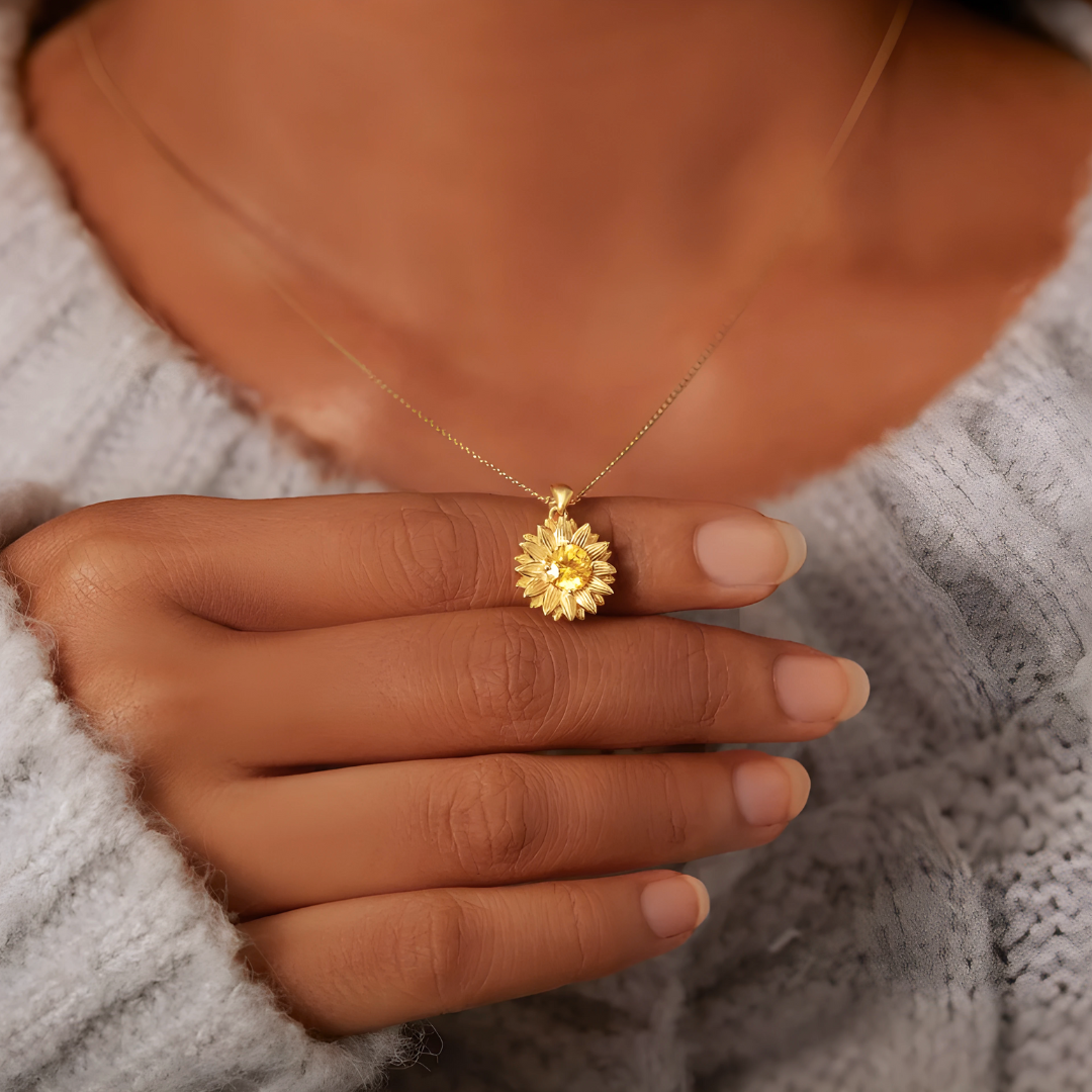 Necklace Soul Sunflower