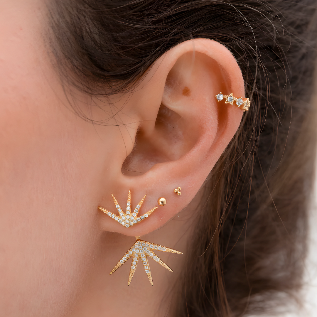 Earrings Mini Cibeles S925