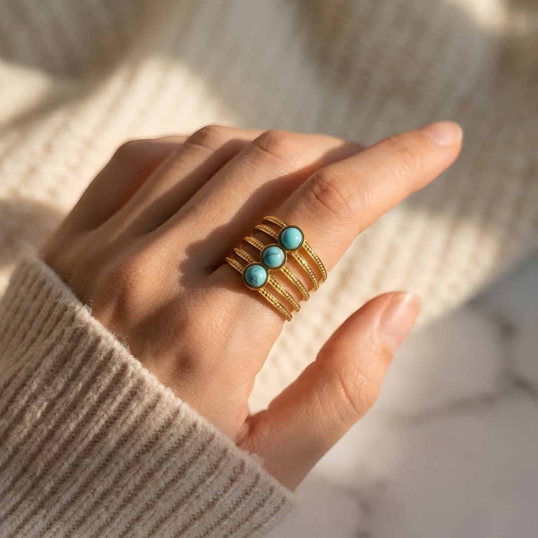 Ring Talisman Turquoise
