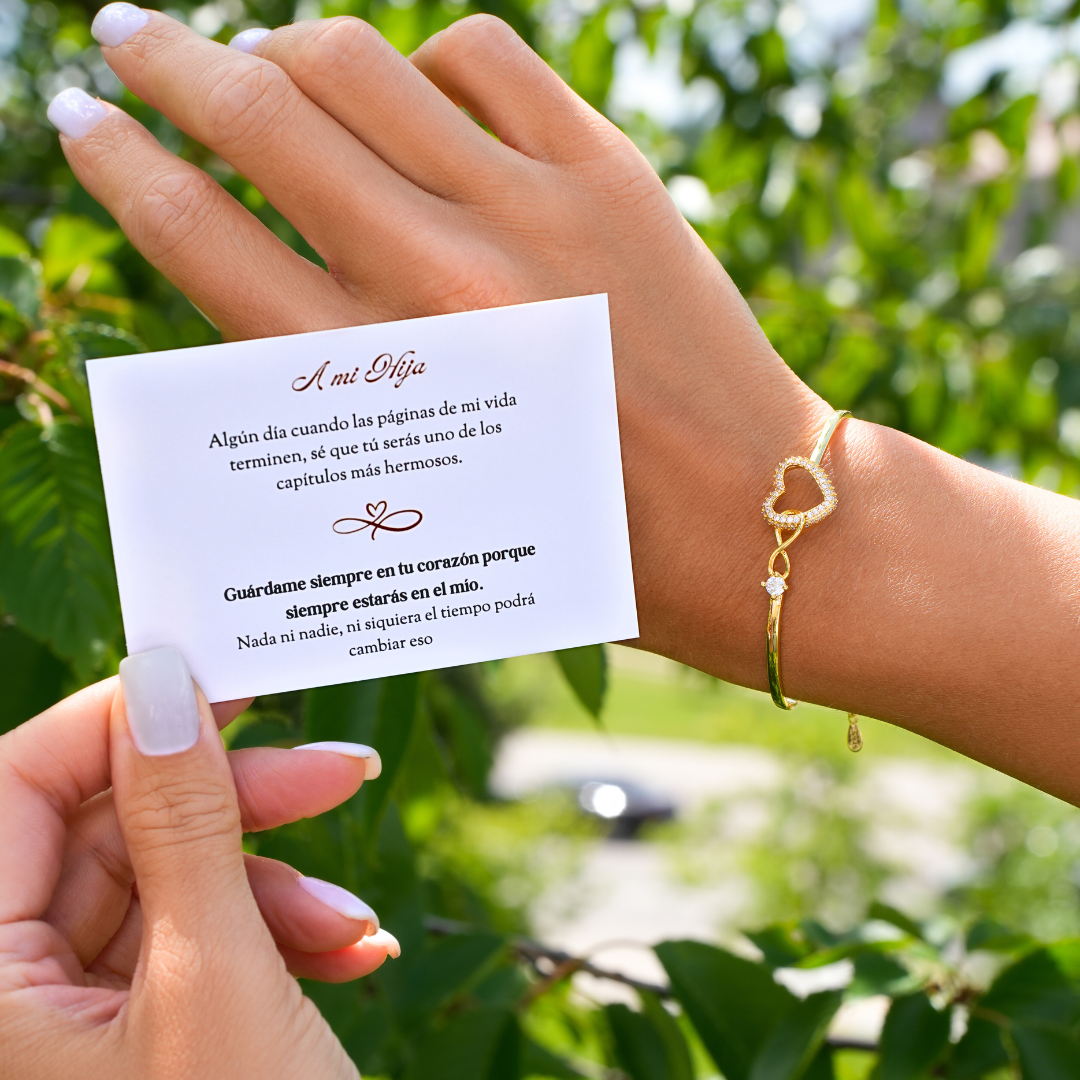 Bracelet Heart Infinity
