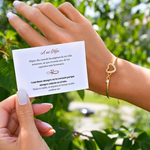 Bracelet Heart Infinity