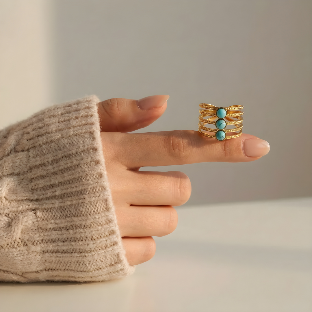 Ring Talisman Turquoise
