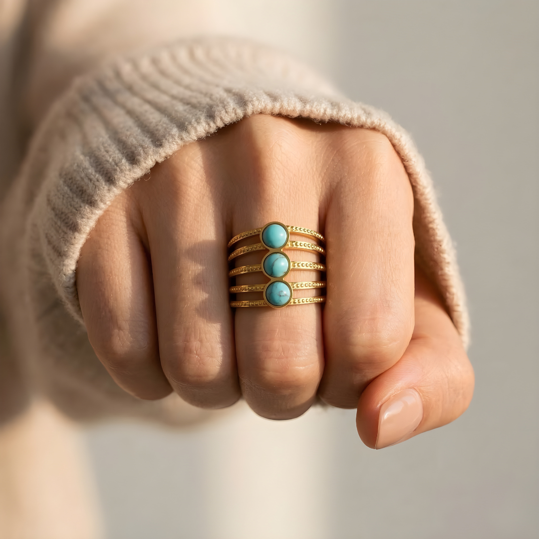 Ring Talisman Turquoise