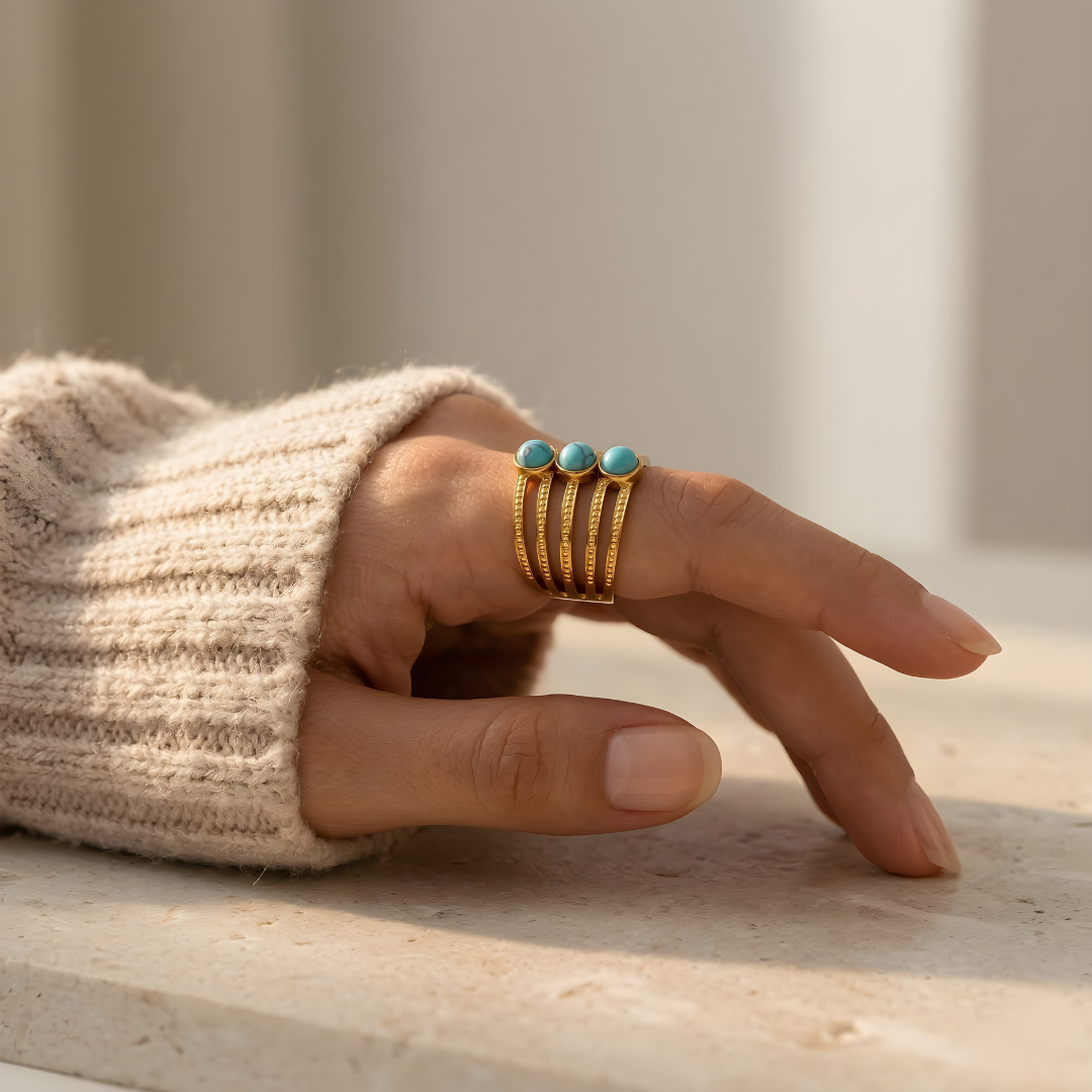Ring Talisman Turquoise