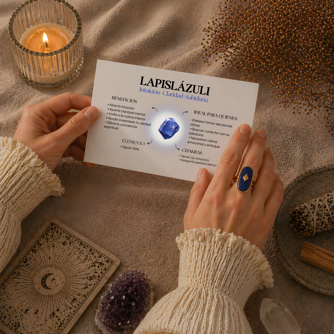 Ring Amulet – Lapis Lazuli