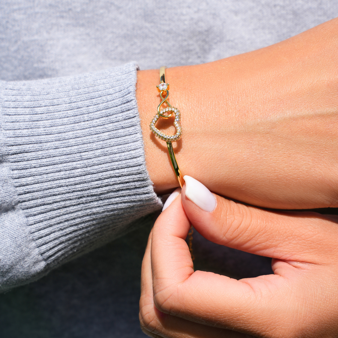 Bracelet Heart Infinity
