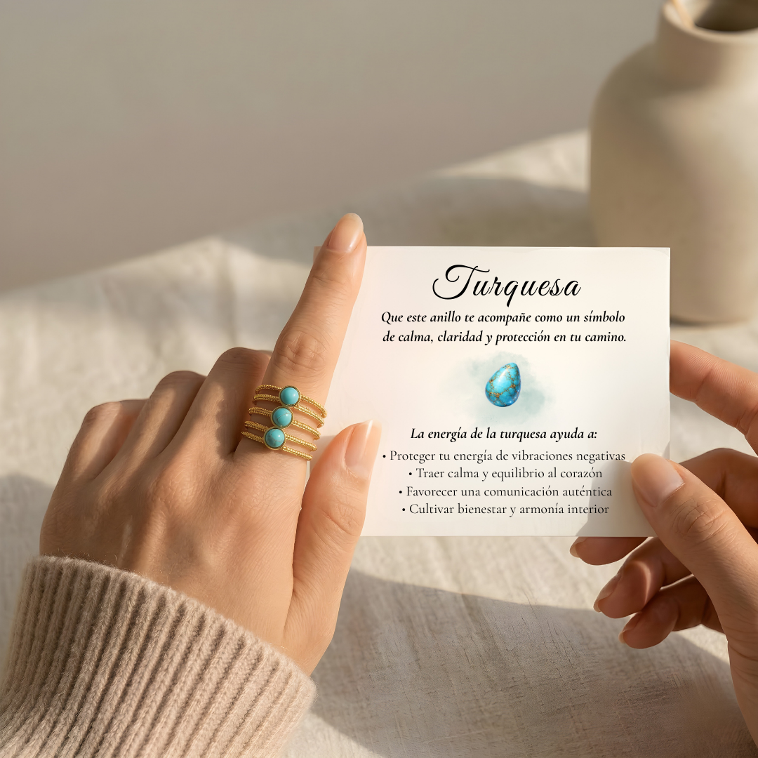 Ring Talisman Turquoise