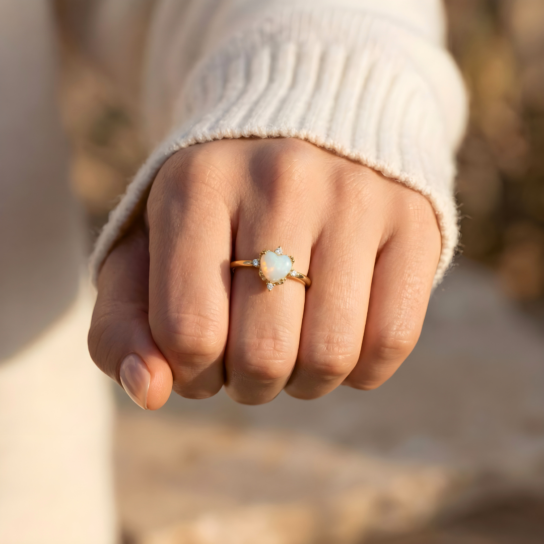 Ring Talisman Opal