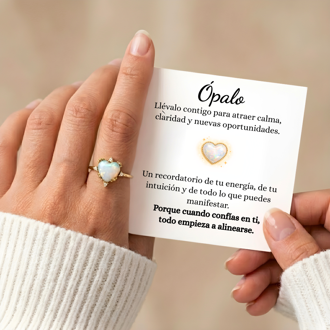 Ring Talisman Opal