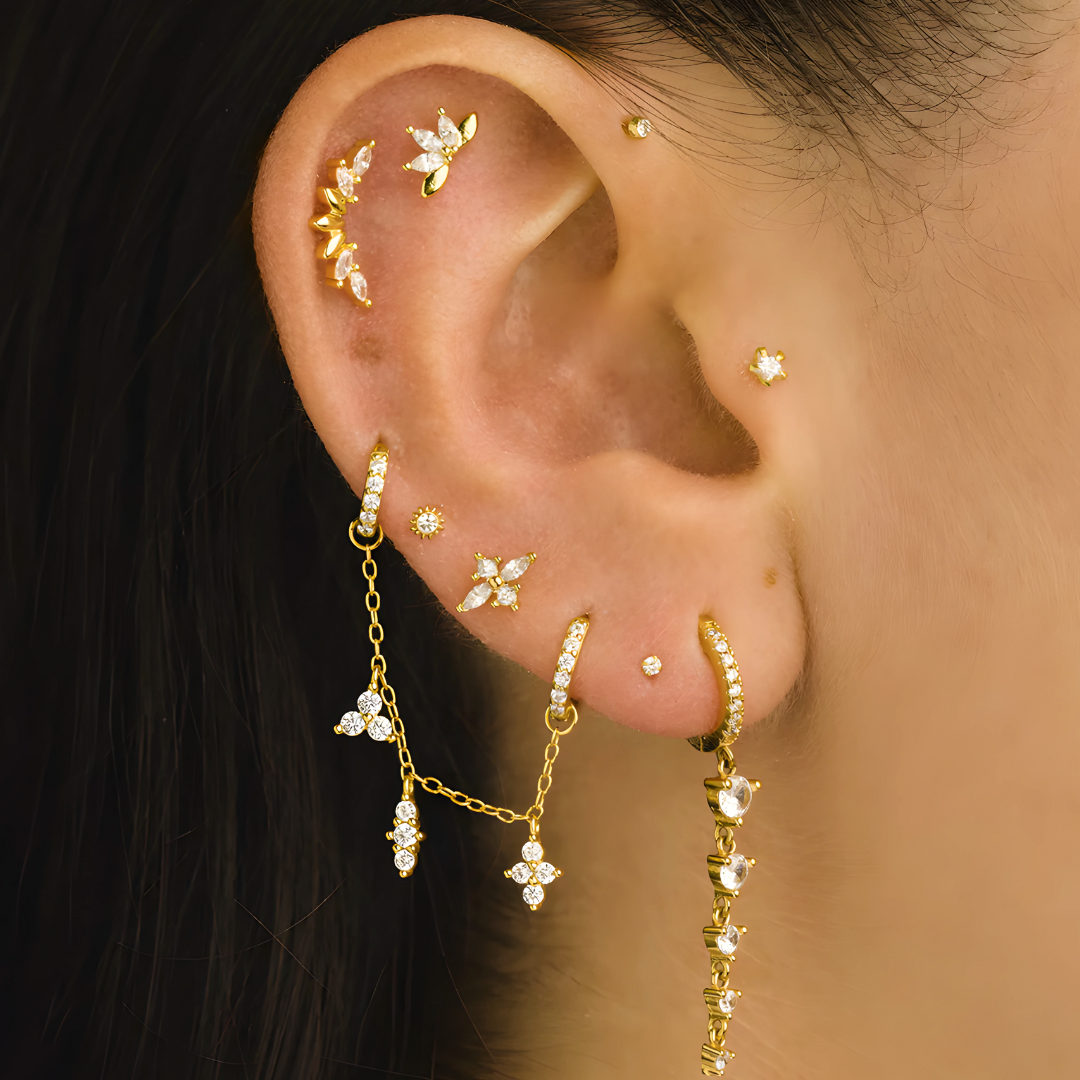 Earrings Mini Febo S925