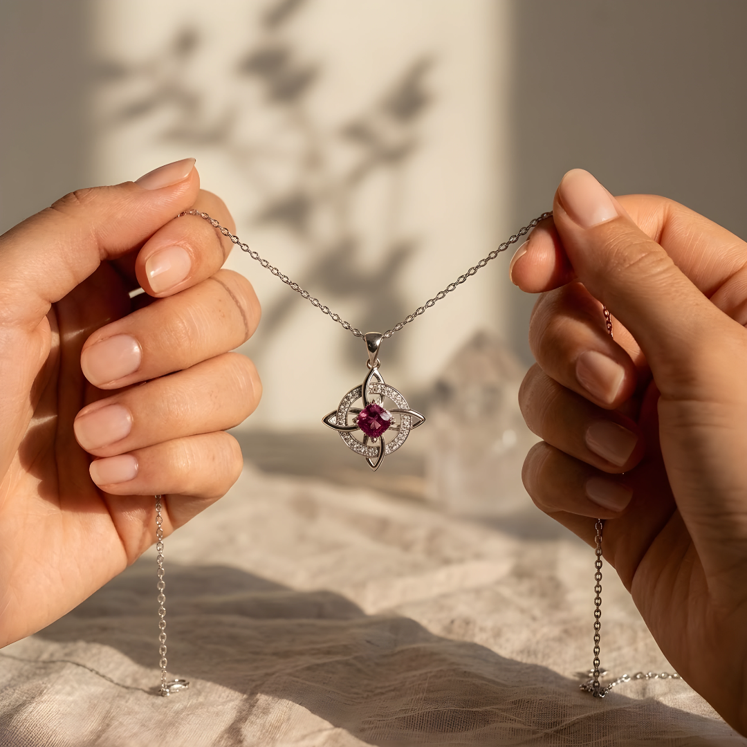 Necklace Knot of Bruja Protector