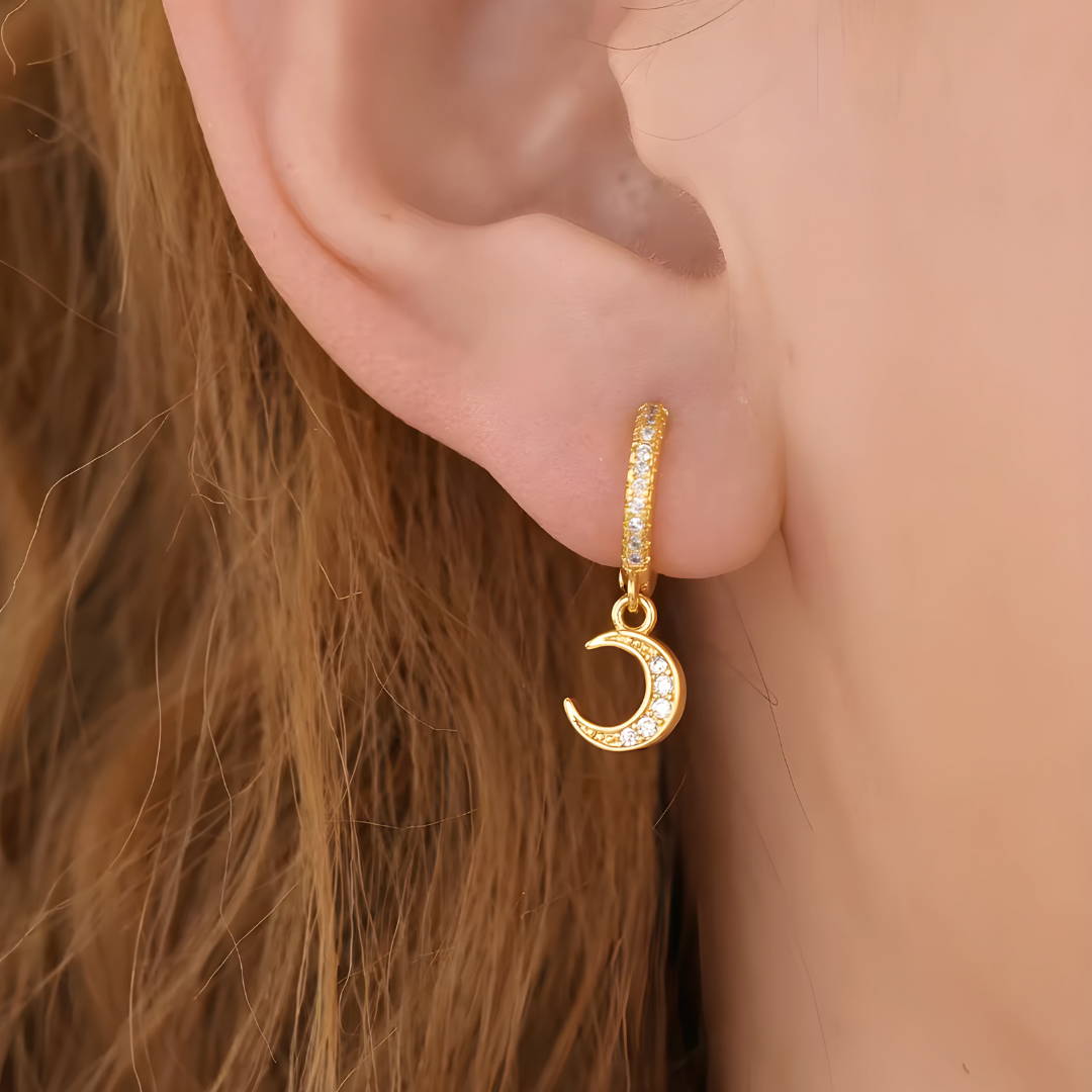 Earrings Moon
