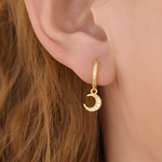Earrings Moon