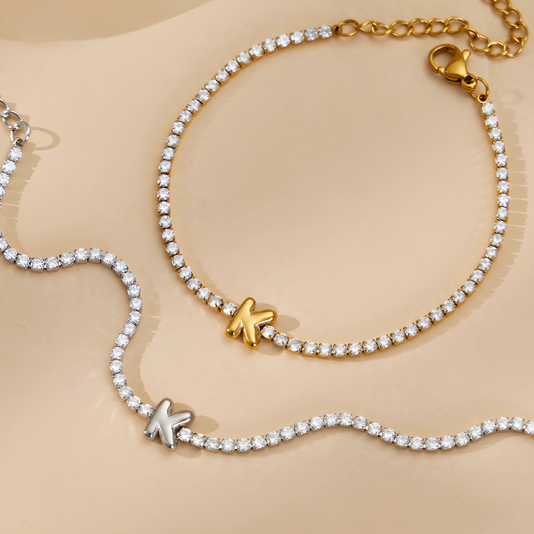 Bracelet Tennis Initial