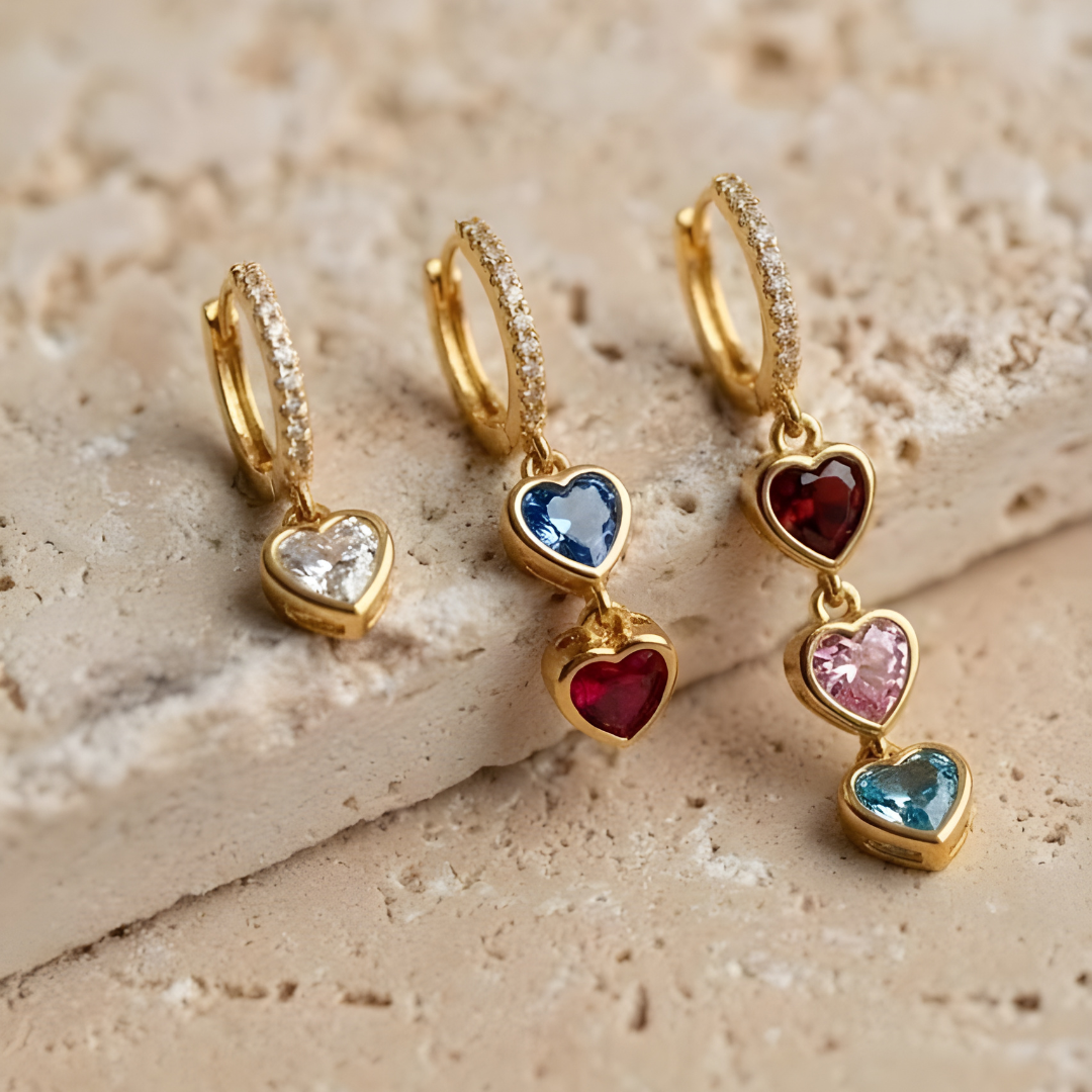 Earrings I Love You Mom – Personalizados