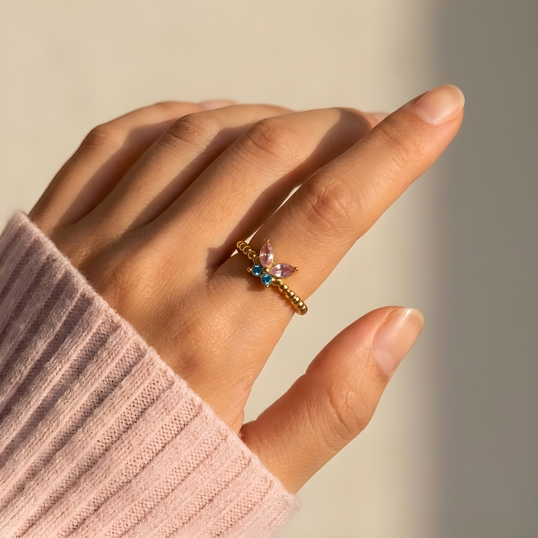 Ring Aura Butterfly