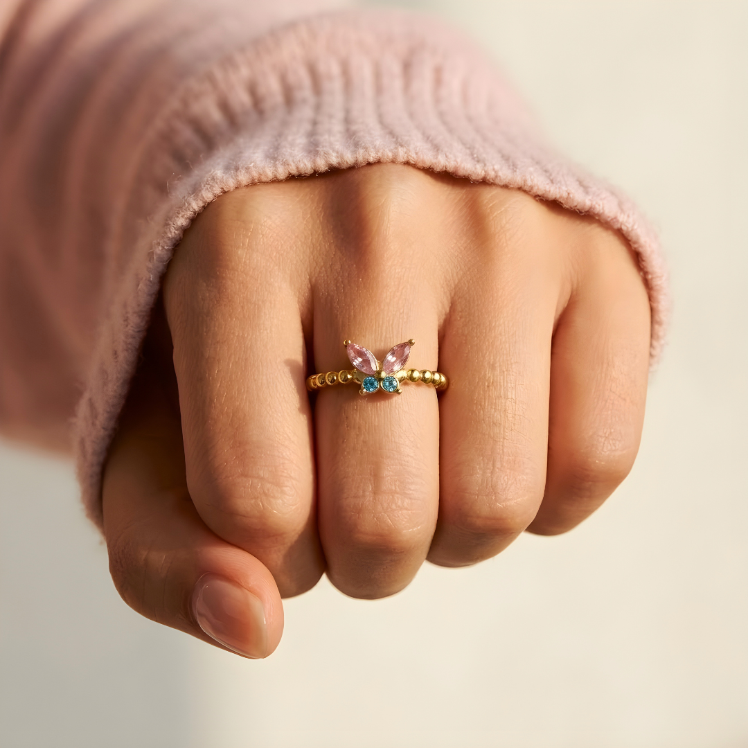 Ring Aura Butterfly