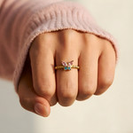 Ring Aura Butterfly