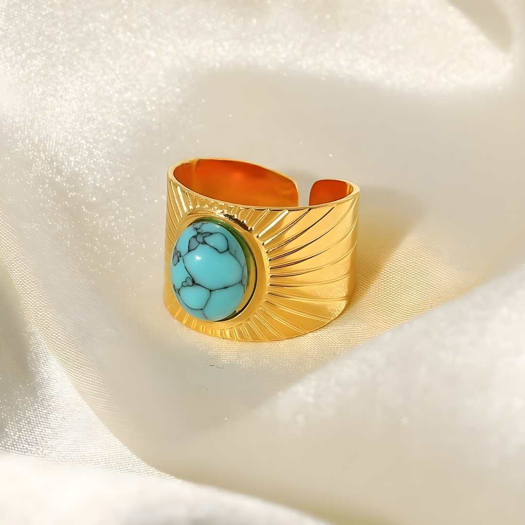 Ring Amulet Turquoise
