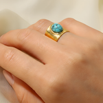 Ring Amulet Turquoise