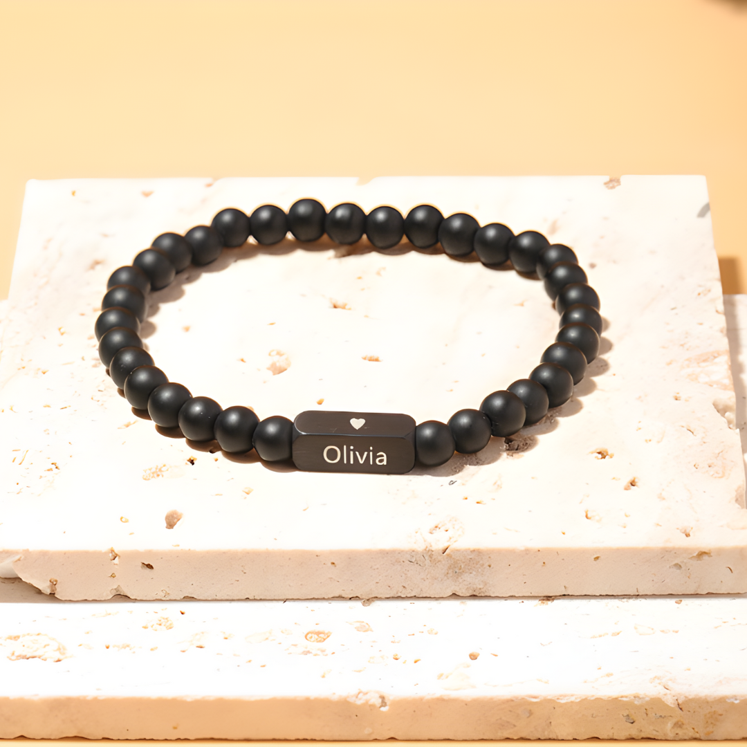 Bracelet Onix Personalized – for Dad