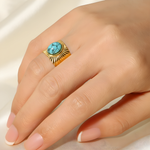 Ring Amulet Turquoise
