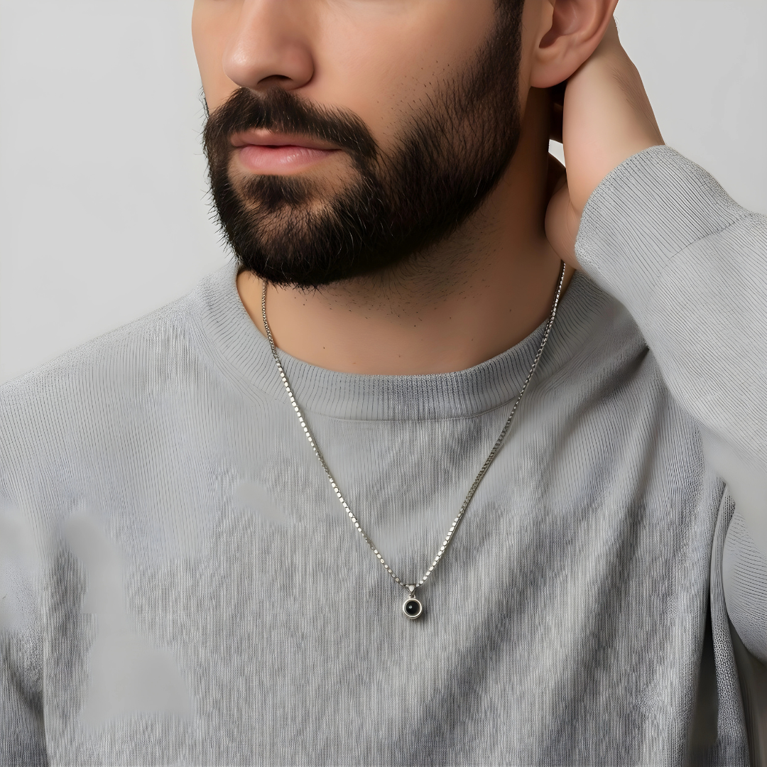 Necklace Nuestra Foto for Dad