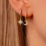 Earrings Moon