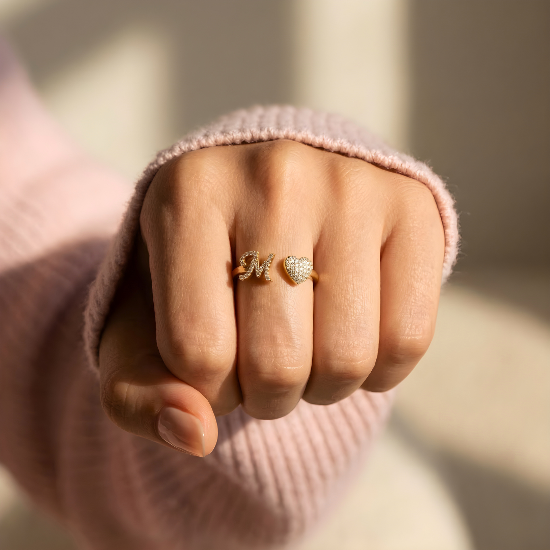 Ring Initial of Love