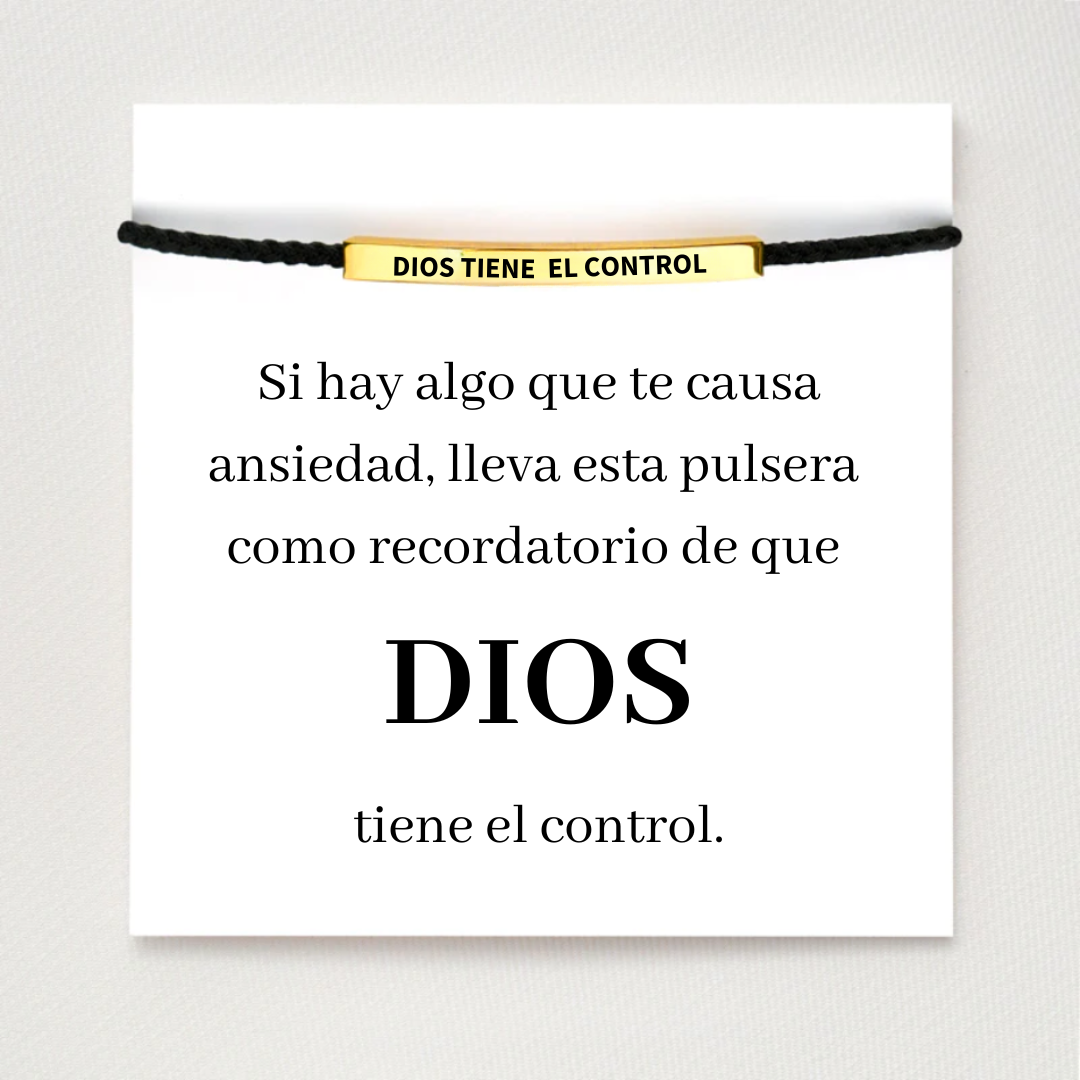 Bracelet Protectora Dios Tiene The Control