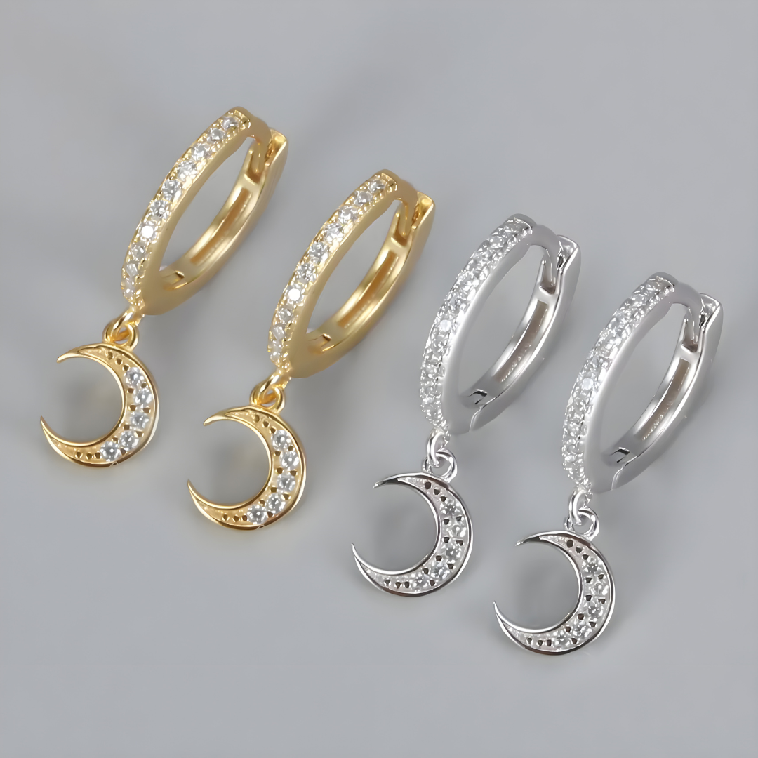 Earrings Moon