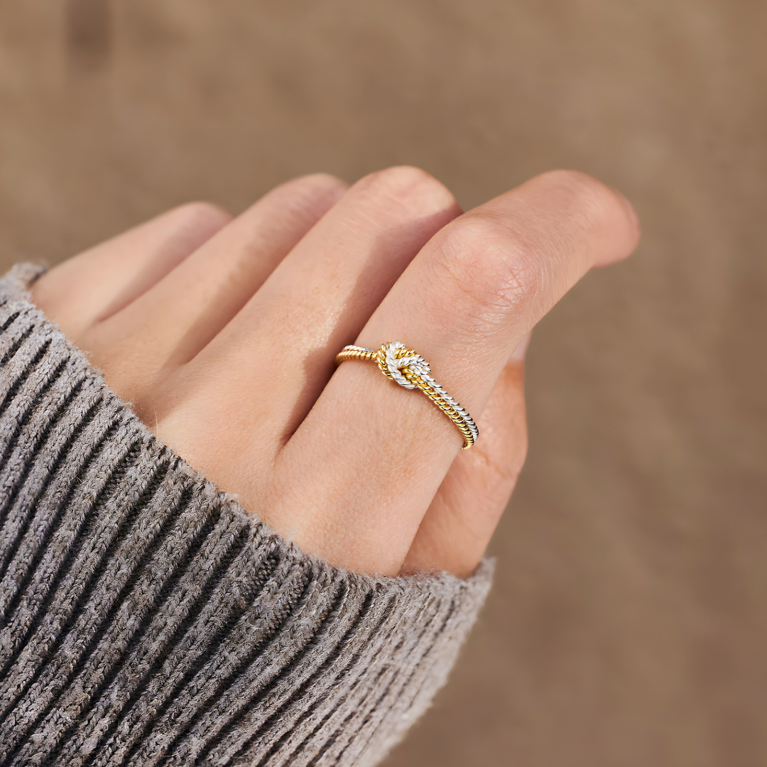 Ring Knot of Love for my Mom