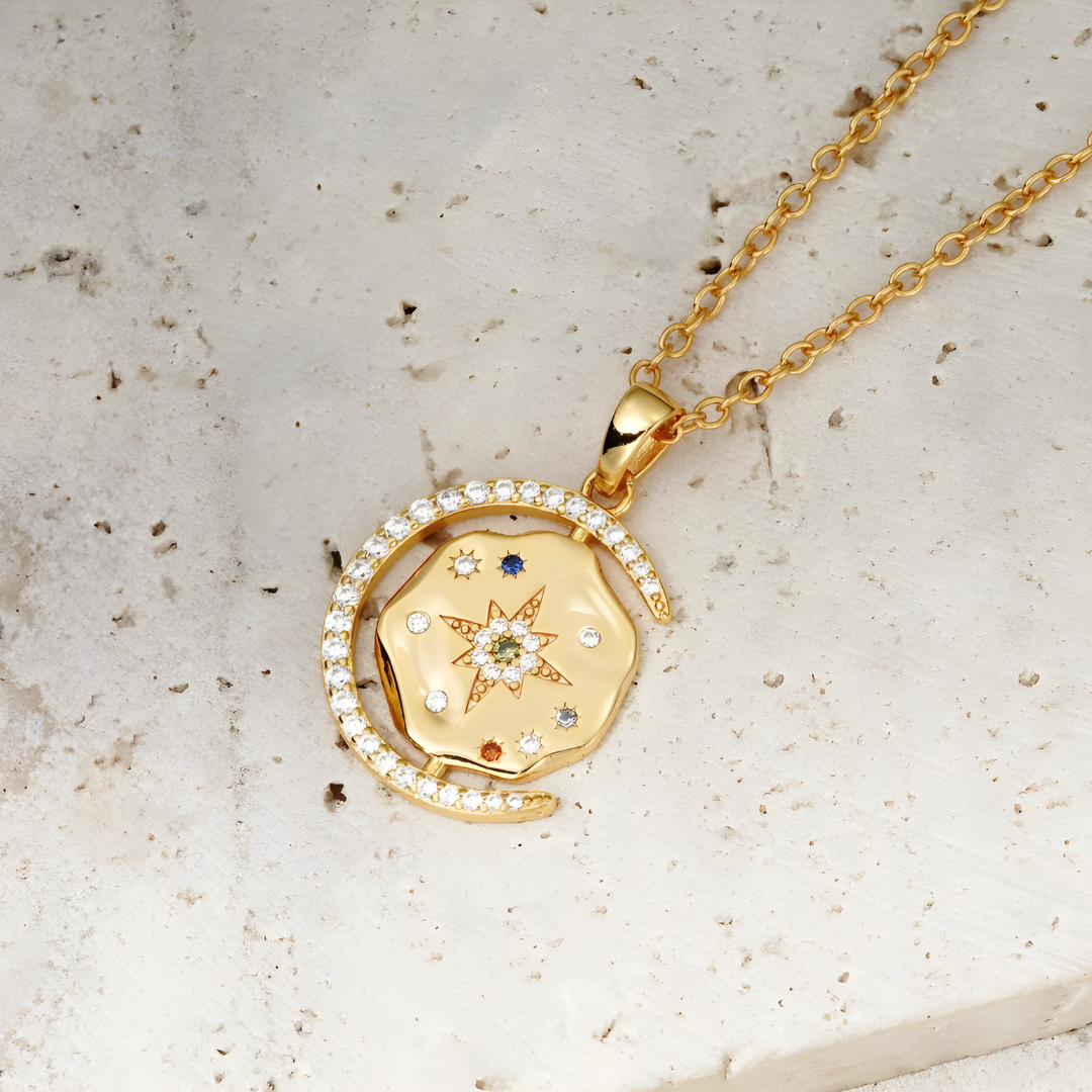 Necklace my Sun, Moon and Stars