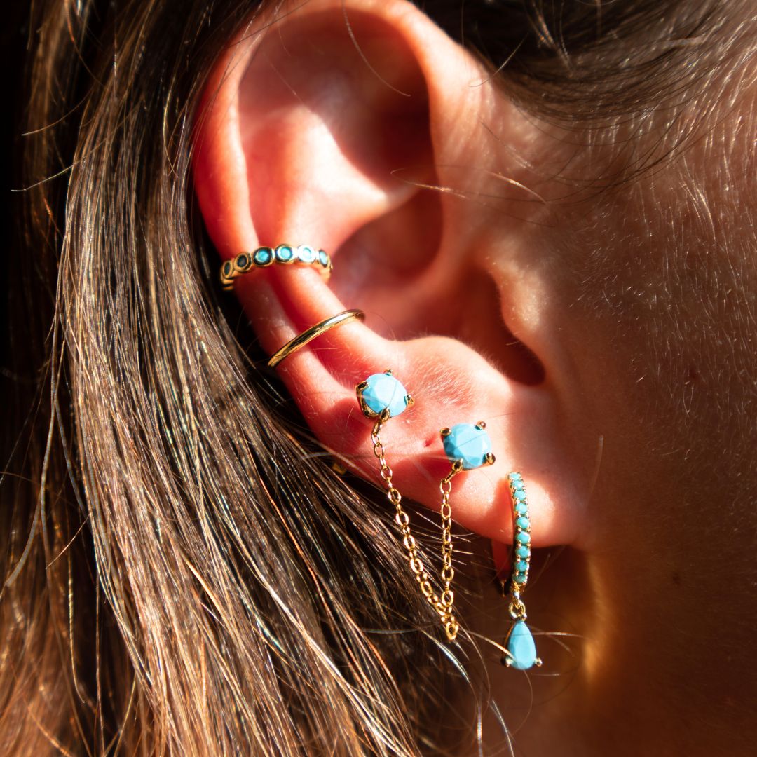 Kit Earrings Blu
