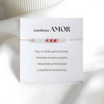 Bracelet of Natural Stones Love Own and Energy Positiva