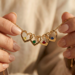 Necklace Hearts Interlocking for my Mother