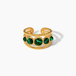 Ring Amulet Moldavite