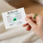 Ring Amulet Moldavite
