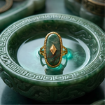 Ring Amulet Jade