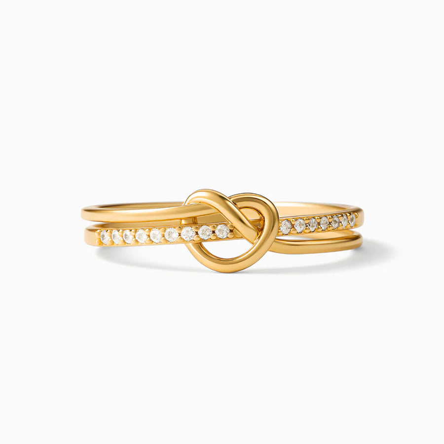 Ring Knot of Heart Your and I
