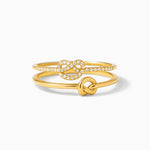Ring Love Interlocking Love and Commitment