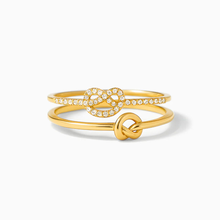 Ring Love Interlocking Love and Commitment