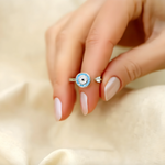 Ring Evil Eye Amulet