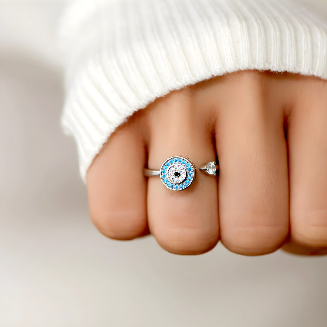 Ring Evil Eye Amulet