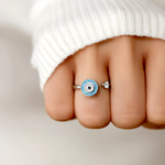 Ring Evil Eye Amulet