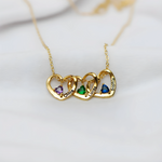 Necklace Hearts Interlocking for my Mother