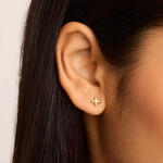 Earrings Mini Rayo S925 Banados in Gold