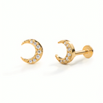 Earrings Mini Moon S925