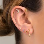Earrings Mini Moon S925