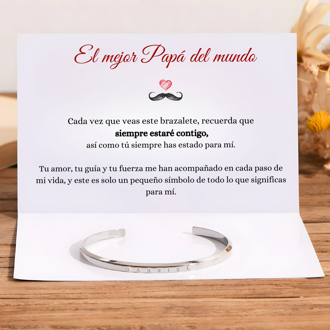 Bracelet Engraved in my Heart